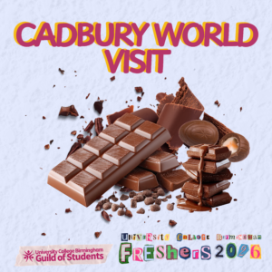 Freshers Cadbury World Visit